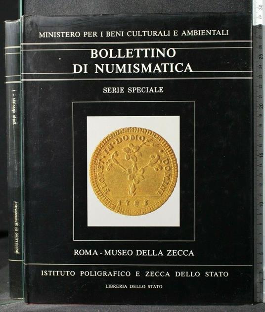 Bollettino di Numismatica Serie Spaciale - copertina