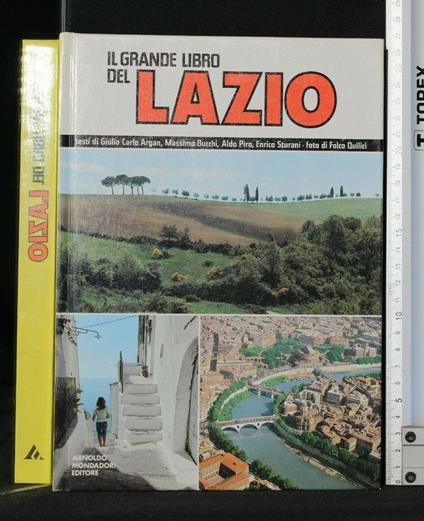 Il Grande Libro Del Lazio - copertina