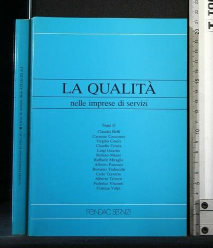 La Qualità Nelle Imprese di Servizi - copertina