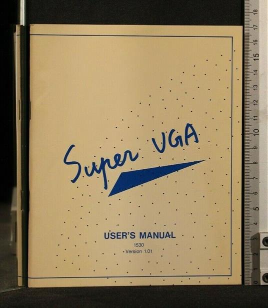 Super Vga User'S Manual - copertina