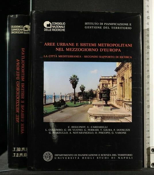 Aree Urbane e Sistemi Metropolitani Nel Mezzogiorno D'Europa - copertina