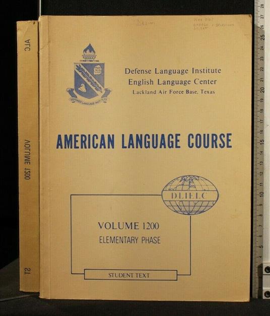 American Language Course Volume 1200 Elementary Phase Student - copertina