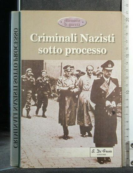 Criminali Nazisti Sotto Processo - copertina