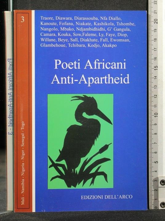 Poeti Africani Anti-Apartheid Vol 3 - copertina