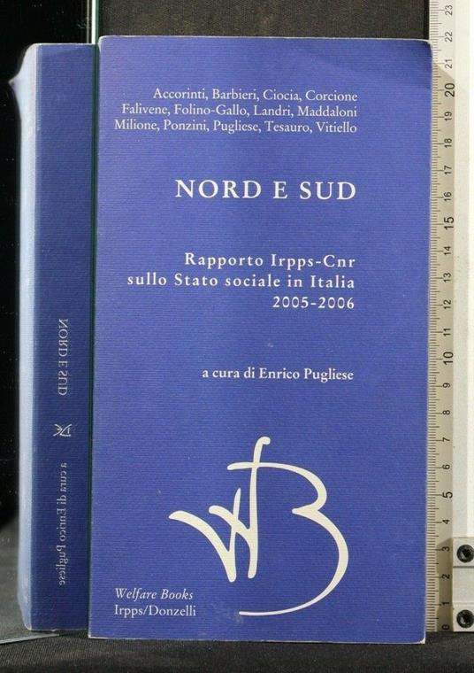 Nord e Sud. Rapporto Irpps-Cnr Sullo Stato Sociale in Italia - copertina