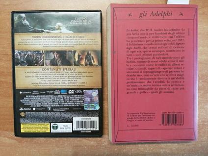 Tolkien - Lo Hobbit Libro Adelphi + 2 Dvd La Battaglia Delle Cinque Armate( - John R. R. Tolkien - copertina