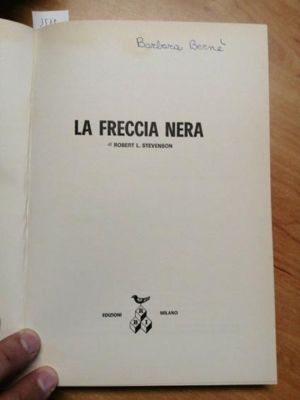 Robert Louis Stevenson - La Freccia Nera - Edizioni Bri - 1973 - - Robert Louis Stevenson - copertina