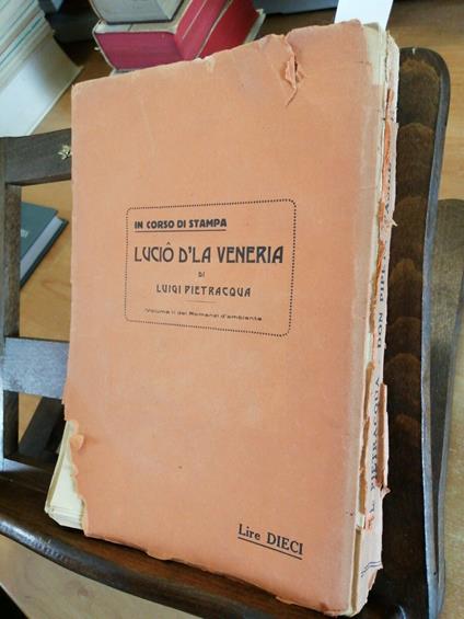 Luigi Pietracqua - Don Pipeta L'Asilè - 1926 Cosmopolis + 50 Xilografie - Luigi Pietracqua - copertina