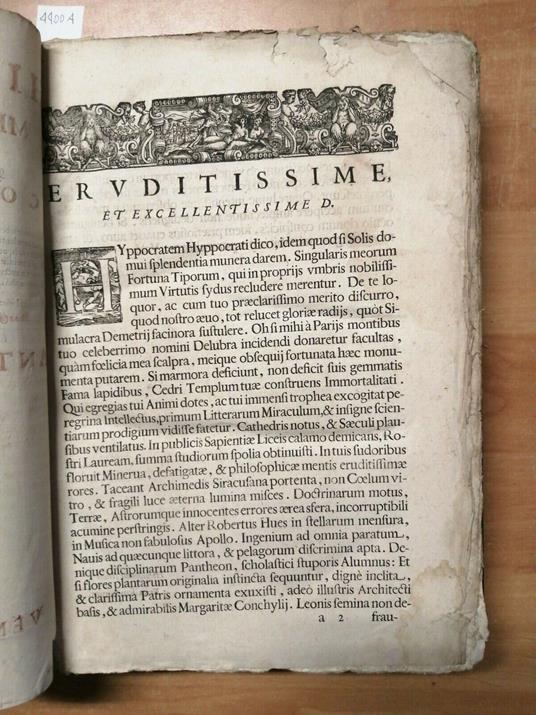 1679 Hippocratis Coi Medicorum Omnium Facile Principis Opera - Ippocrate - Ippocrate - copertina