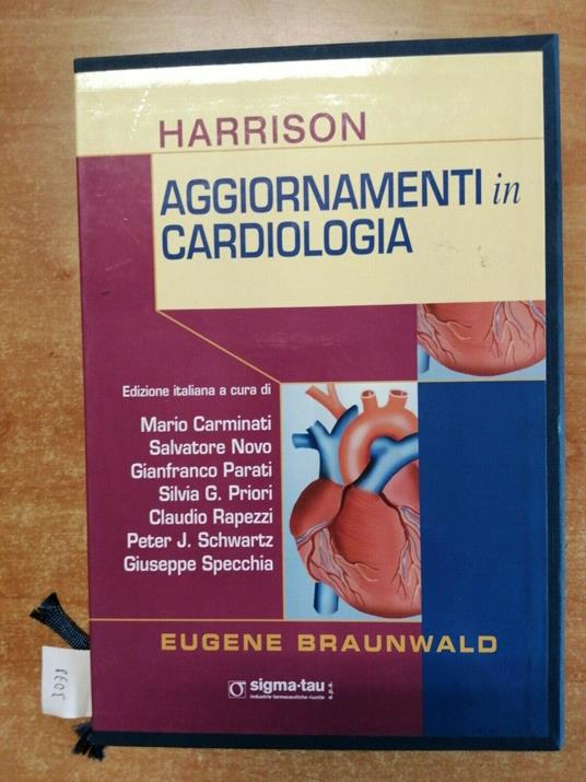 Harrison - Aggiornamenti In Cardiologia 3 Voll. - Eugene Braunwald - Eugene Braunwald - copertina