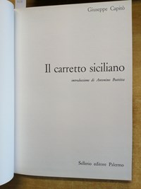 Il carretto siciliano di Giuseppe Capitò - Sellerio