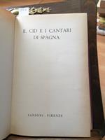 Il Cid E I Cantari Di Spagna - Guerrieri Crocetti Camillo - 1957 Sansoni