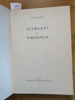 Antonio Spanedda - Elementi Di Virologia 1964 Omnia Medica Virus Tumori