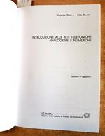 Introduzione Alle Reti Telefoniche Analogiche E Numeriche - La Goliardica