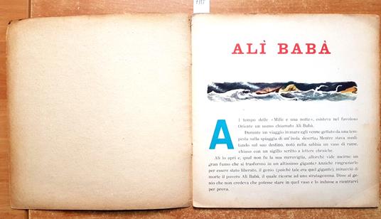 Al Bab - Edizione Scarabeo Illustrato A Colori - Anni '60? - E I Ladroni - copertina