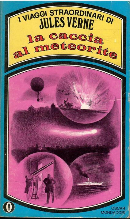 Caccia Al Meteorite - Jules Verne - copertina