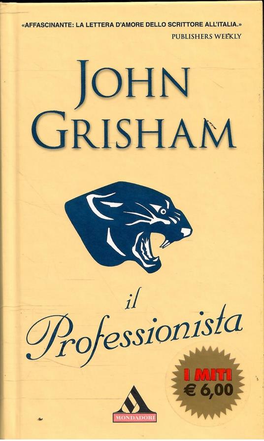 Il Professionista - John Grisham - copertina