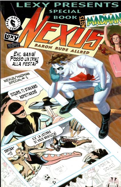 Lexy Presents Special Book N. 2 - Nexus Baron Rude Allred - Frank Miller - copertina