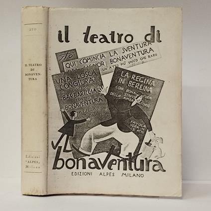 Il teatro di Bonaventura - Sergio Tofano - copertina