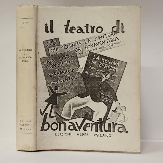 Il teatro di Bonaventura - Sergio Tofano - copertina