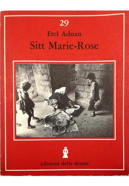 Sitt Marie-Rose - Etel Adnan - copertina