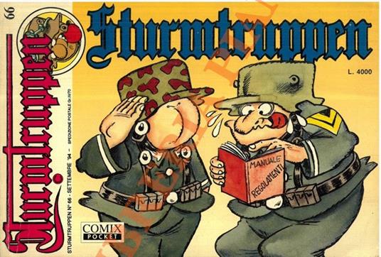 Sturmtruppen. Mensile n. 66 - Bonvi - copertina