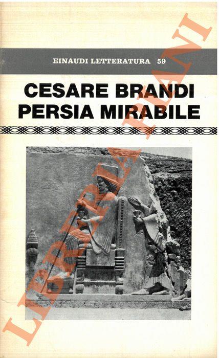 Persia mirabile - Cesare Brandi - copertina