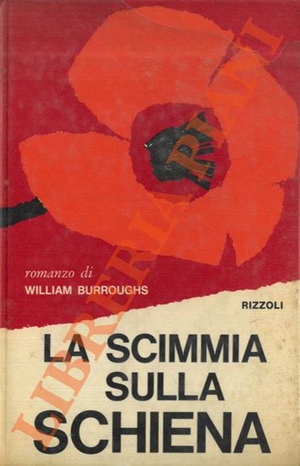 scimmia sulla schiena - William Burroughs - copertina