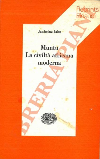 Muntu. La civiltà africana moderna - Janheinz Jahn - copertina