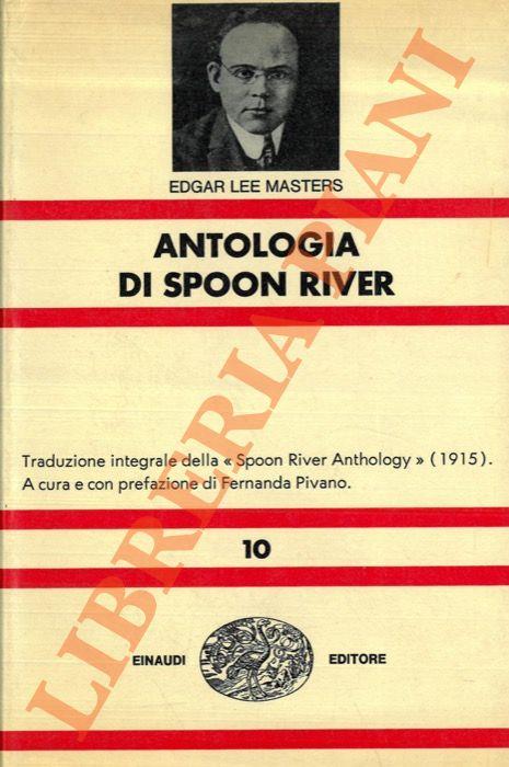 Antologia di Spoon River - Edgar Lee Masters - copertina