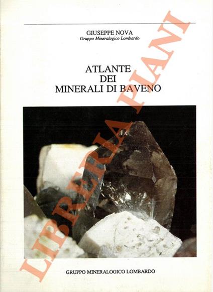 Atlante dei minerali di Baveno - Giuseppe Nova - copertina