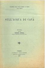 Sull'acqua di cava