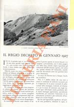 Il Regio Decreto 16 gennaio 1927