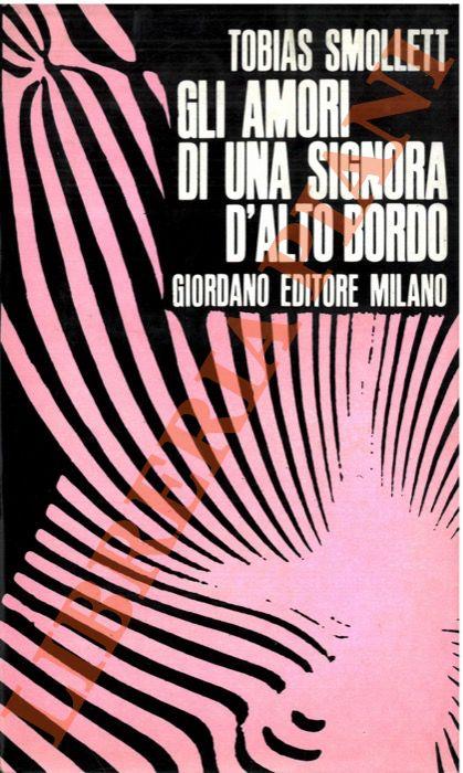 Gli amori di una signora d’alto bordo - Tobias G. Smollett - copertina