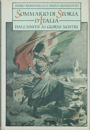 Sommario di storia d'Italia dall'Unità ai giorni nostri - copertina