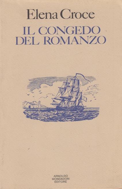 Il congedo del romanzo - Elena Croce - copertina