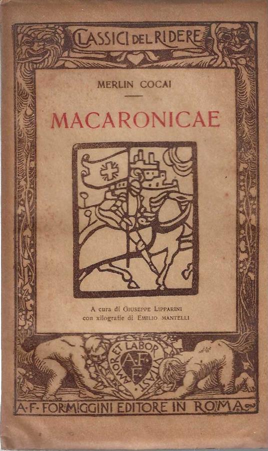 Macaronicae - Merlin Cocai - copertina