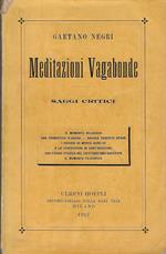 Meditazioni Vagabonde . Saggi Critici