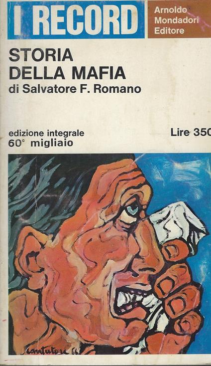 Storia della Mafia - Salvatore F. Romano - copertina