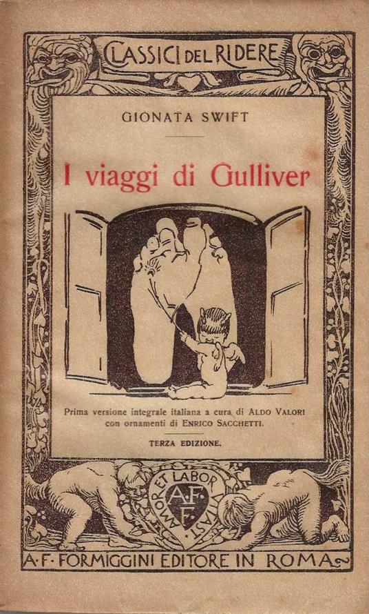 I viaggi di Gulliver - Gionata Swift - copertina