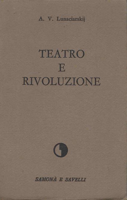 Teatro e rivoluzione - copertina