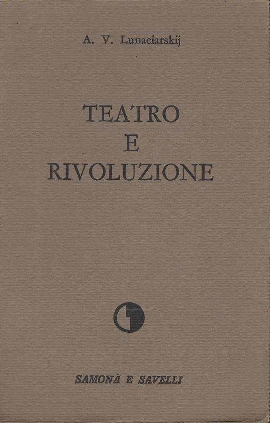 Teatro e rivoluzione - copertina