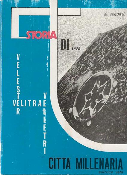 Storia di una città millenaria velletri - copertina