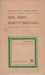 Karl Marx : Scritti giovanili