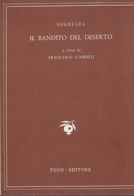 Il Bandito del Deserto - copertina