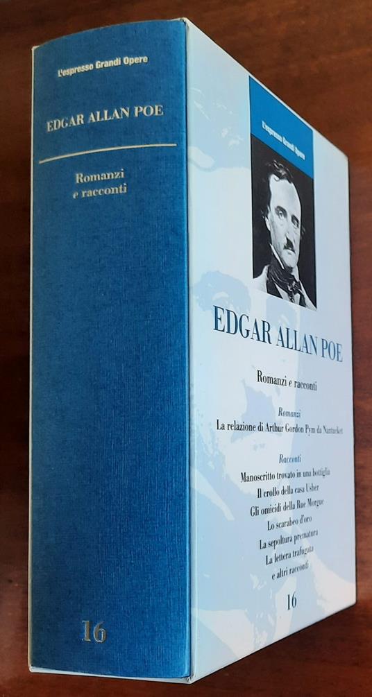Edgar Allan Poe : Romanzi e racconti - Edgar Allan Poe - copertina