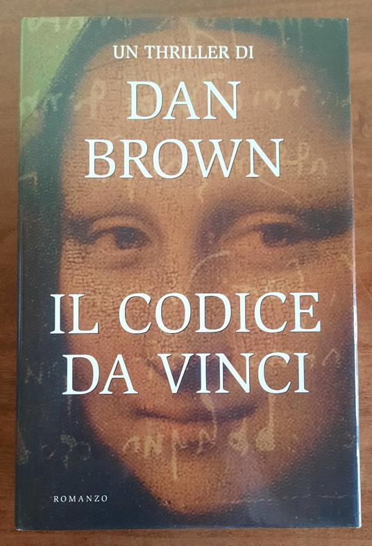 Il codice da Vinci - Dan Brown - copertina