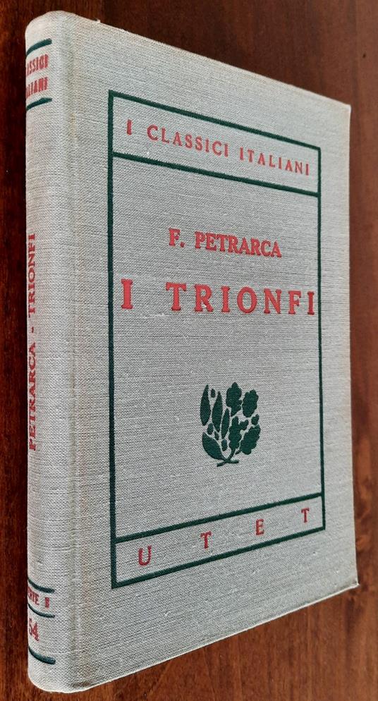 I Trionfi - Francesco Petrarca - copertina