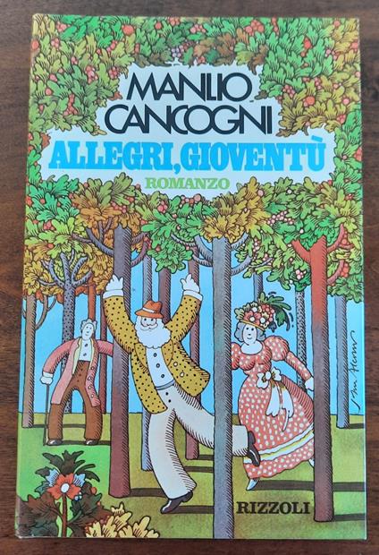 Allegri, gioventù - Manlio Cancogni - copertina