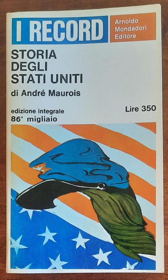 Storia degli Stati Uniti - André Maurois - copertina